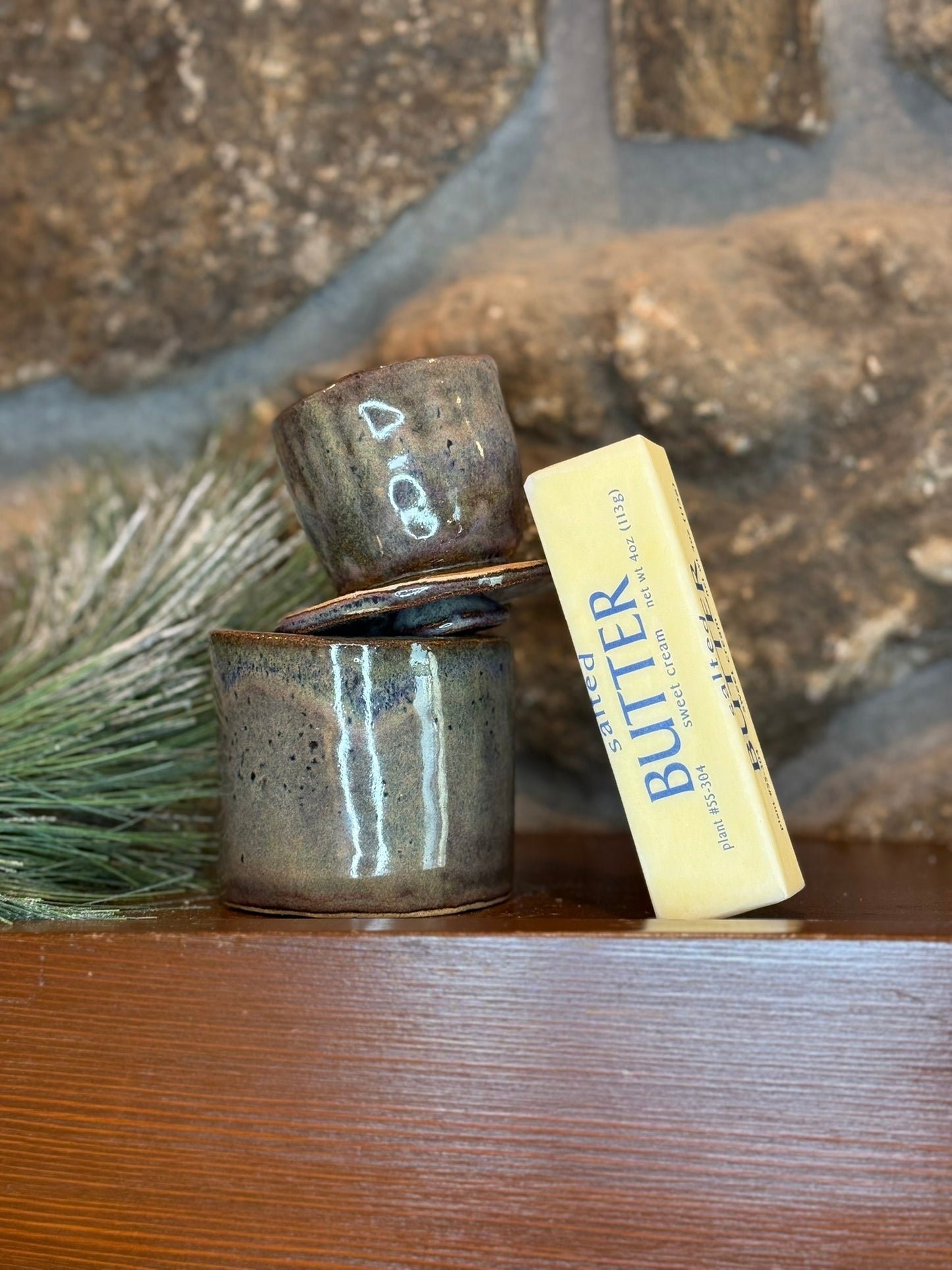 French Butter Dish - I love it SALTED